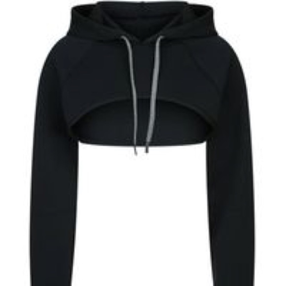 NWT Cropped Nike DRI FIT Hoodie